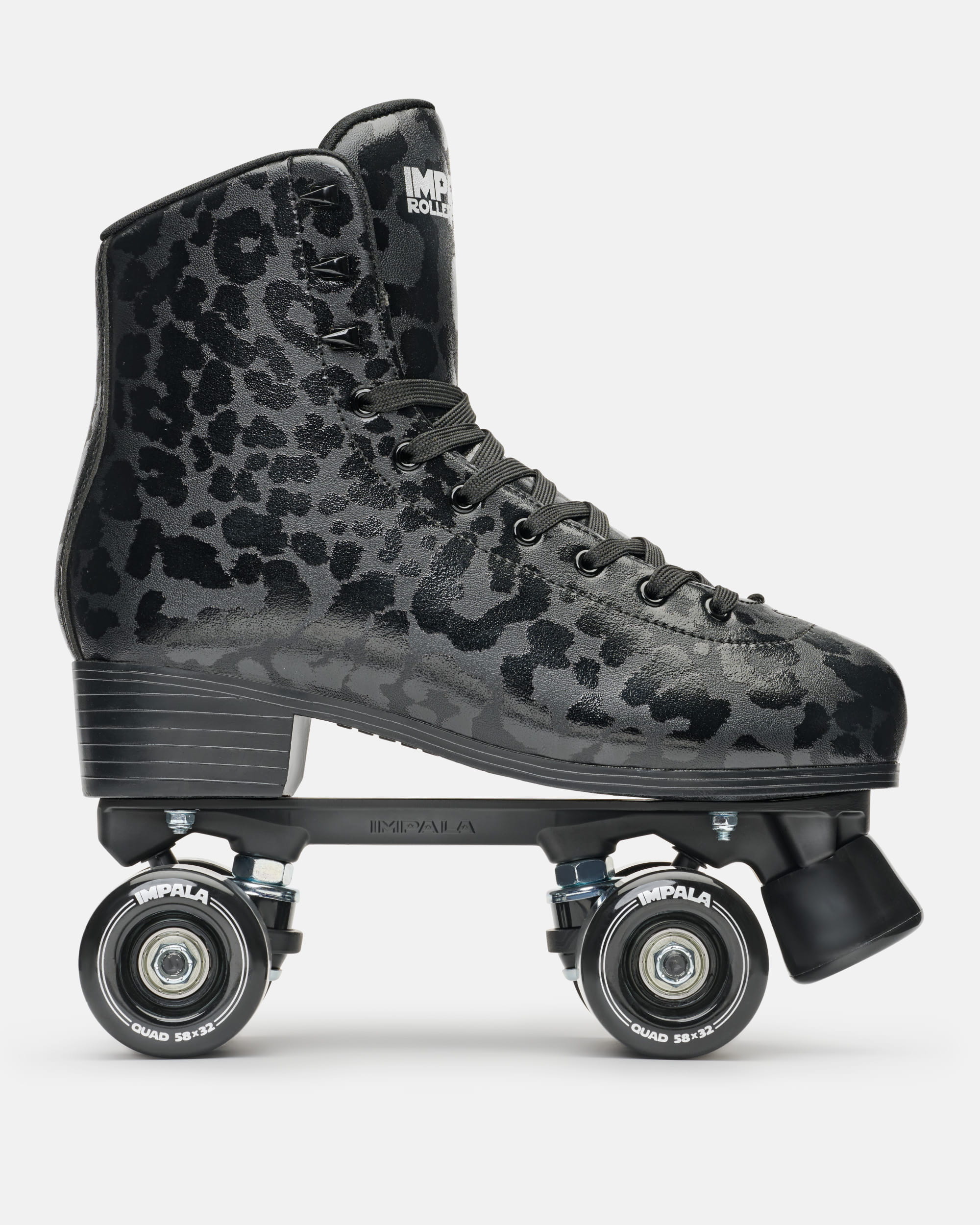 Impala Quad Skate - Black Leopard - Image 3