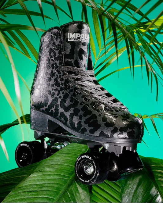 Impala Quad Skate - Black Leopard - Image 8