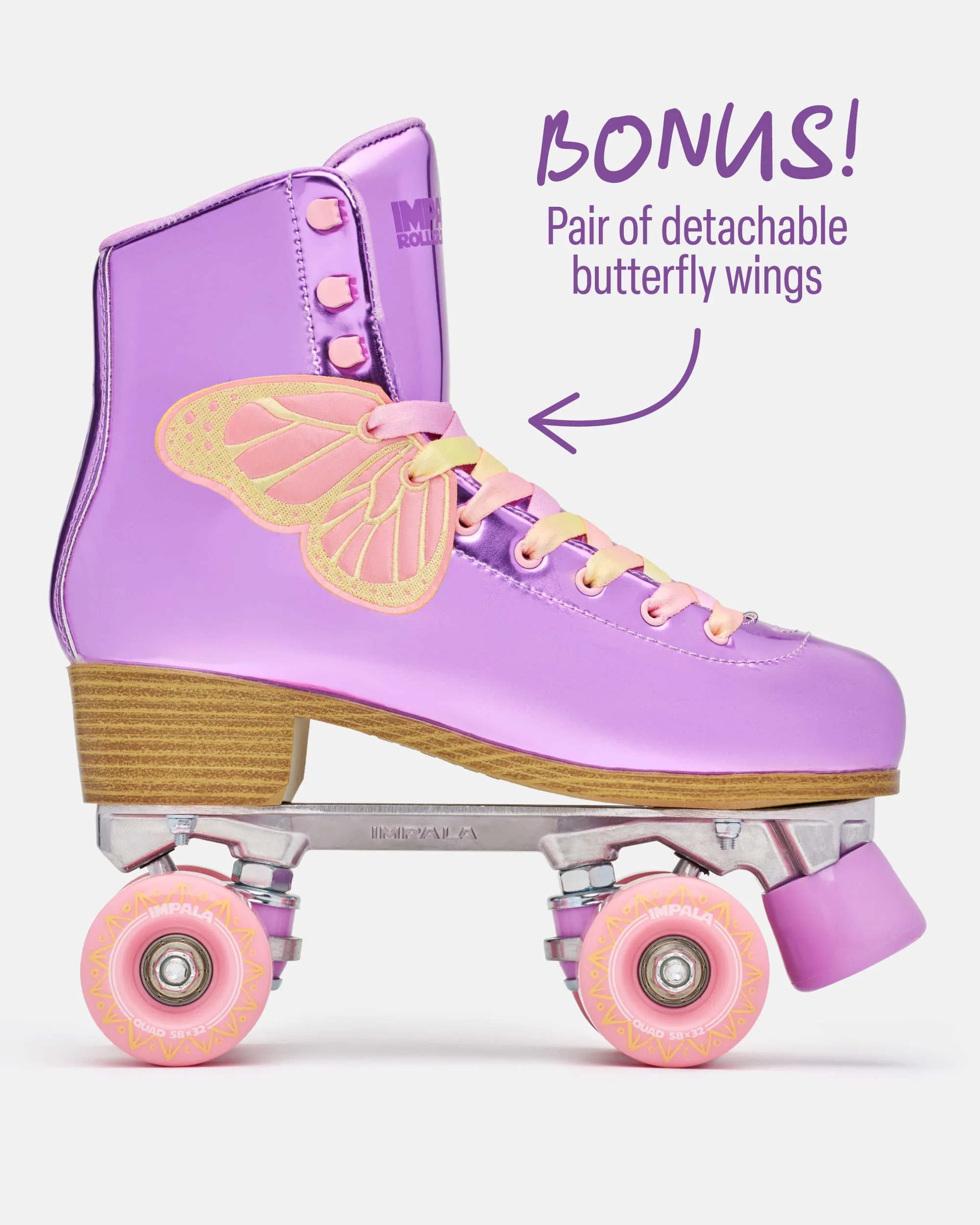 Impala Quad Skate - Lavender Flutter - Image 3