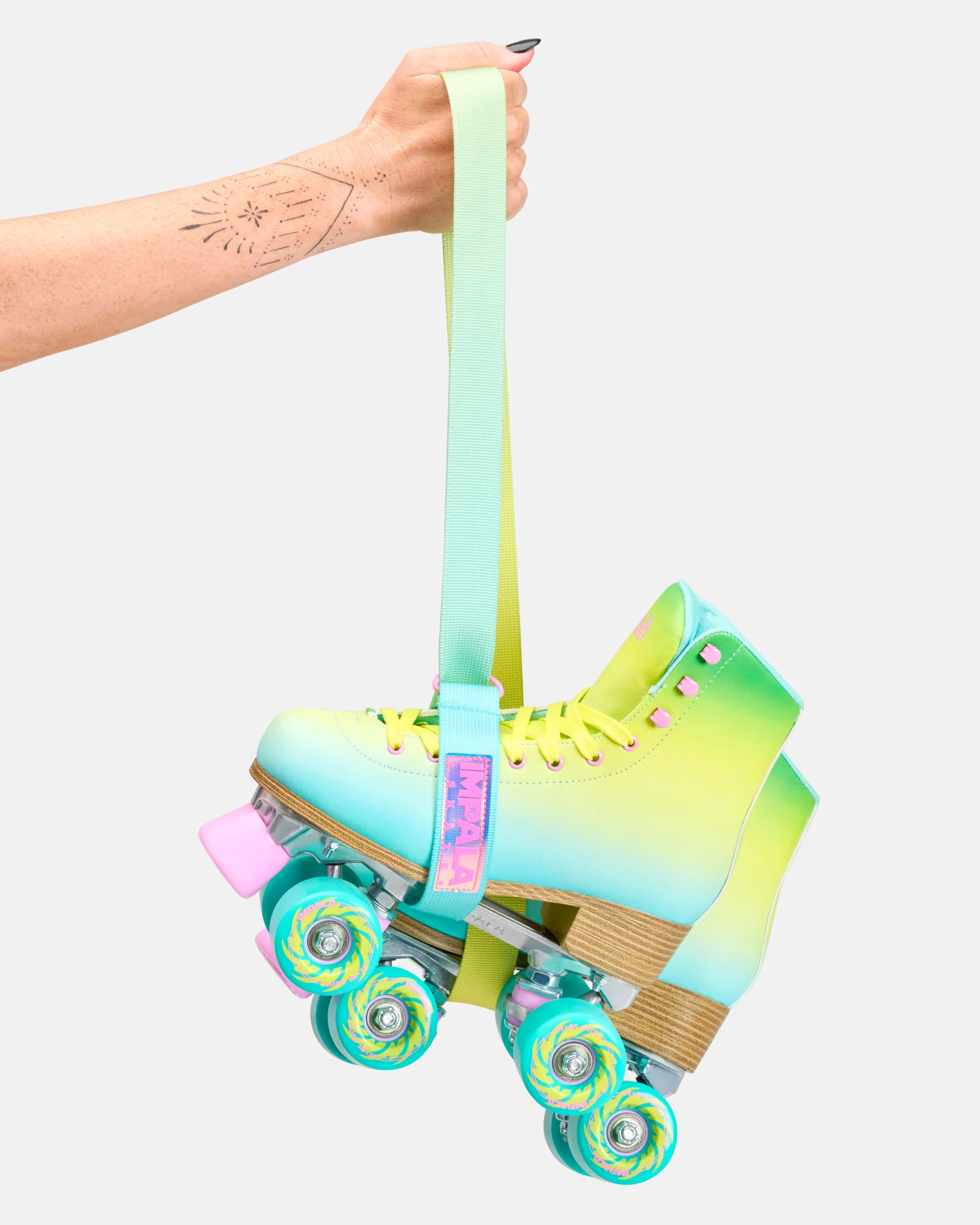 Impala Skate Strap - Lime Spritzer - Image 5