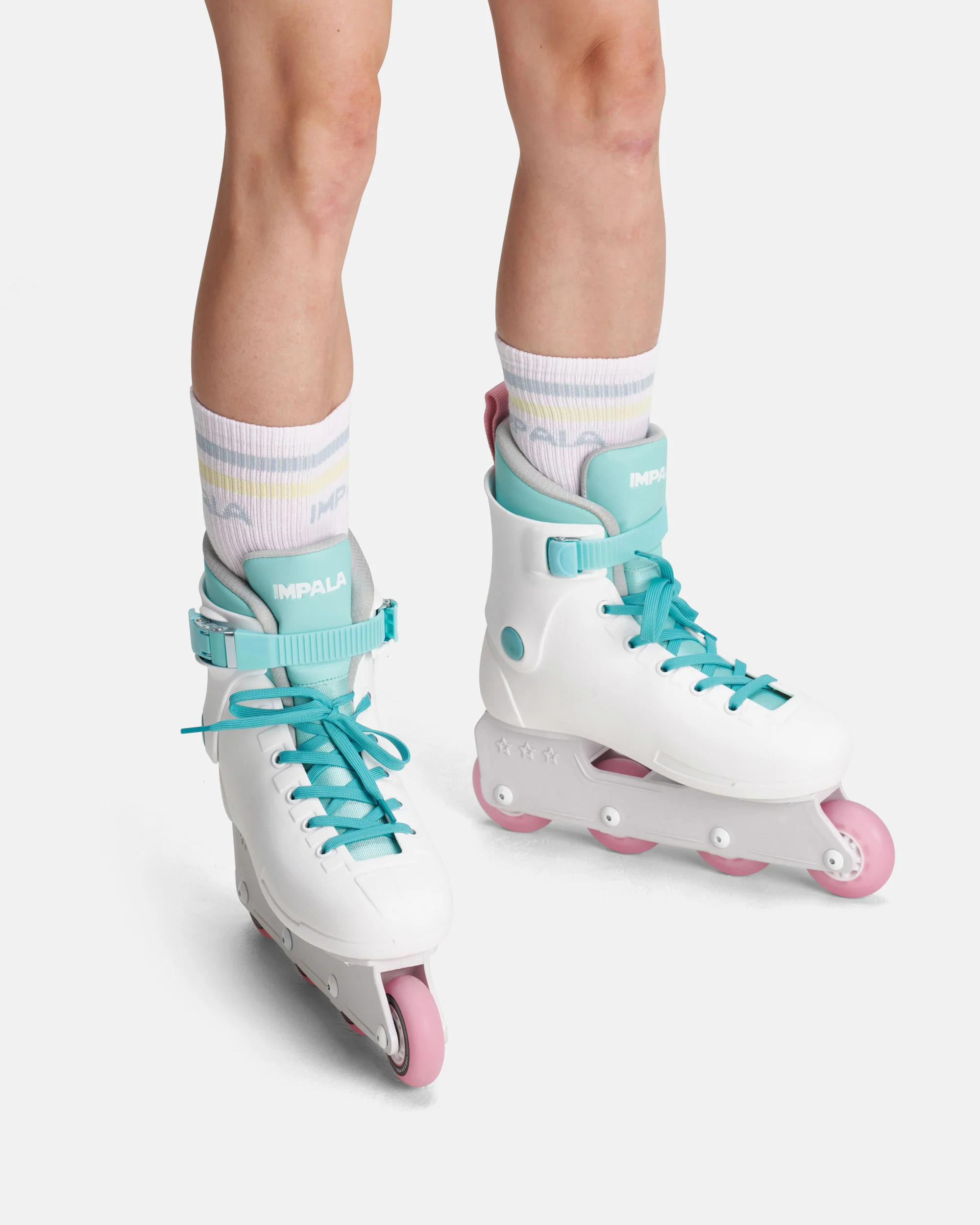 Impala Stripe Sock 3pk - Pastel - Image 4